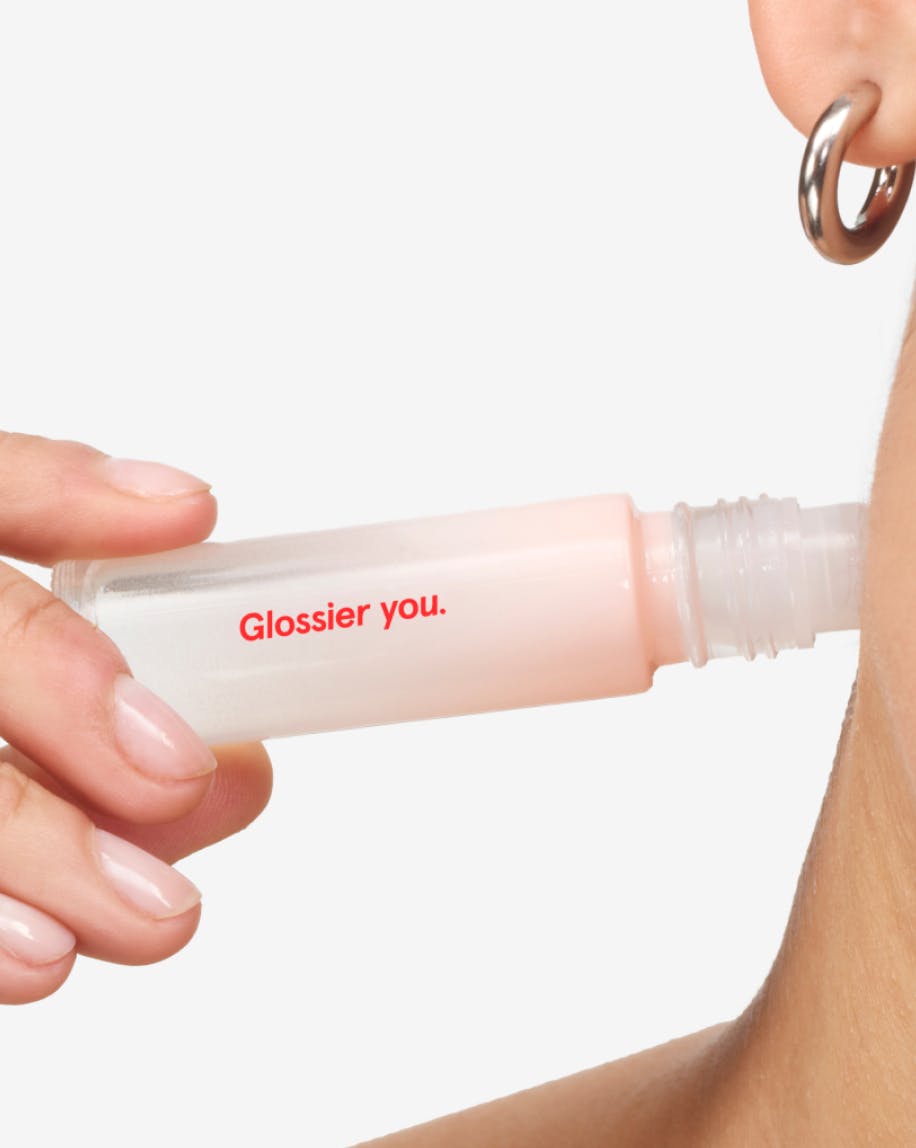 Glossier You, the ultimate personal fragrance, in a travel-friendly rollerball.